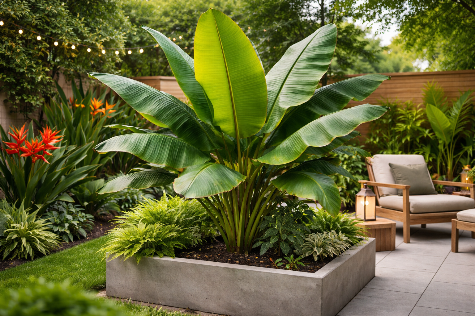 Cuidados essenciais com Bananeira ornamental Musa non-medicinal em quintais pequenos